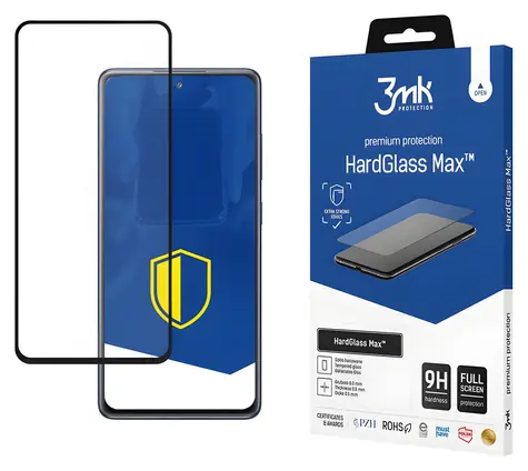 3mk HardGlass Max černá / Tvrzené sklo / Samsung Galaxy S20 FE 5G a S20 Lite