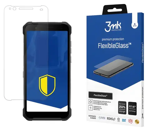 3mk FlexibleGlass hybridní sklo pro myPhone Hammer Construction / Ochranné sklo / Hybridní