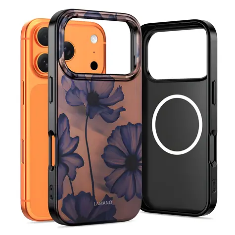 Tech-Protect Lamano hnědo-fialová / Ochranný kryt / Apple iPhone 17 Pro / MagSafe