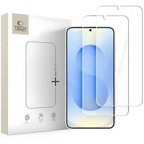 Tech-Protect Glass FIT+ / Tvrzené sklo / Samsung Galaxy S26+ / 2 ks