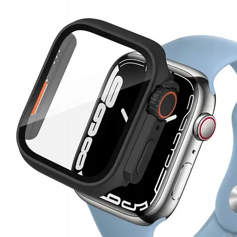 Tech-Protect Defense360 černo-oranžová / Ochranný kryt / Apple Watch 46 mm