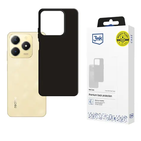 3mk Matt Case pro Realme C61 černá / Ochranný kryt