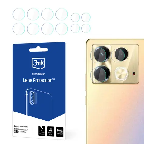 3mk Lens Protection pro Infinix Note 40 čiré / Ochrana objektivu fotoaparátu / Hybridní sklo