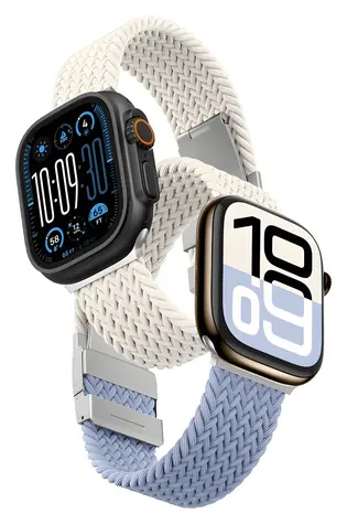 AmazingThing Blend Band Space Blue/Stellar / Sada 2 řemínků pro Apple Watch / 45/46/49mm
