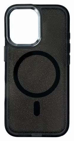 Hurtel Glitter Case MagSafe černá / Zadní kryt / iPhone 17 Pro