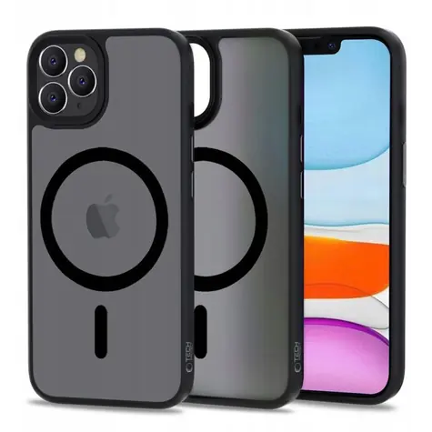 Tech-Protect MagMat MagSafe iPhone 11 Pro matná černá / Kryt / MagSafe