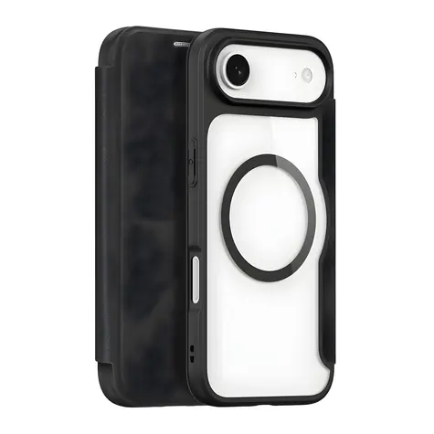 Dux Ducis Skin X Pro černá / Pouzdro / iPhone 17 Air / MagSafe / Peněženka