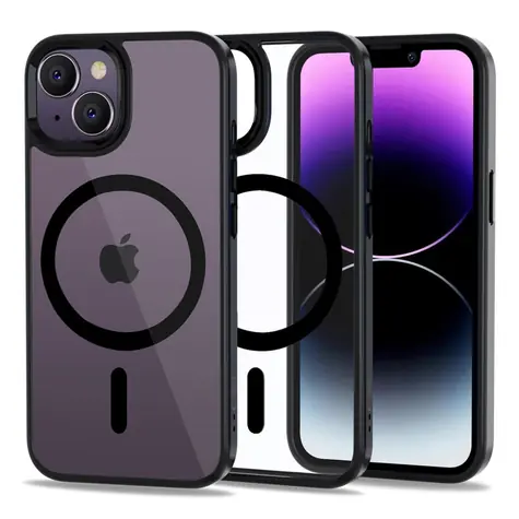 Tech-Protect MagMat iPhone 14 čirá černá / Ochranný kryt / MagSafe