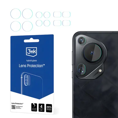 3mk Lens Protection pro Huawei Pura 70 Ultra / Sklo na fotoaparát / hybridní sklo