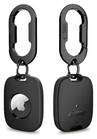 Tech-Protect Velar černá / Pouzdro / pro Apple AirTag 1/2