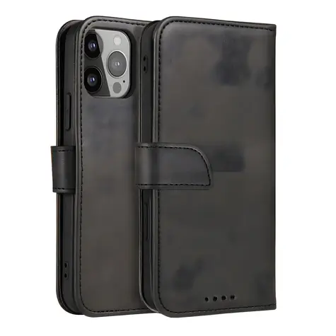 Hurtel Magnetické flipové pouzdro pro Samsung Galaxy S25+ černá / Pouzdro / Magnetické / Flip