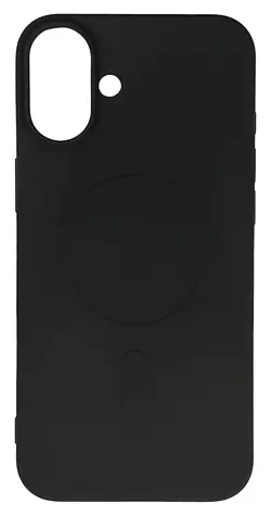 Hurtel Liquid Silicone Case Samsung Galaxy S25 FE černá / Kryt / MagSafe / Silikon