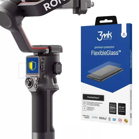 3mk FlexibleGlass ochranné sklo pro DJI RS 3/RS 3 Pro / Ochranné sklo / Flexibilní