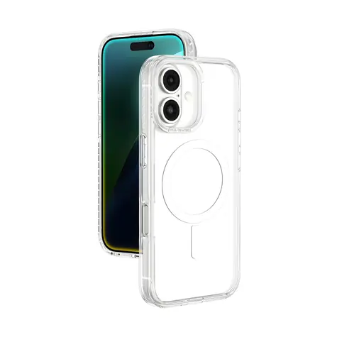 AmazingThing Titan Pro Mag transparentní / Ochranný kryt / iPhone 16 / Magnetický kroužek / MagSafe