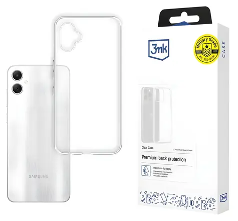 3mk Clear Case pro Samsung Galaxy A05 čirá / Ochranný kryt