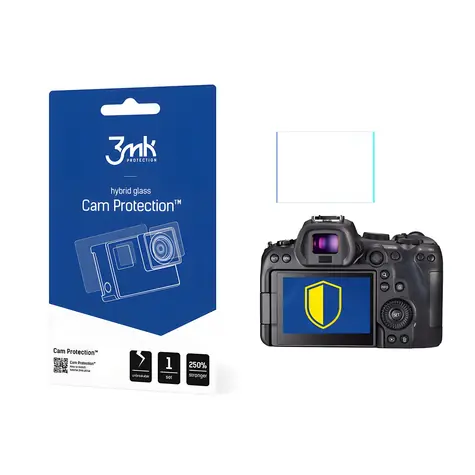3mk Cam Protection ochranné sklo pro Canon EOS R6 / Ochranné sklo / Pro fotoaparát