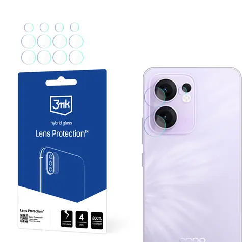 3mk Lens Protection pro Oppo Reno 13F 4G / Ochranné sklo na kameru / Hybridní sklo