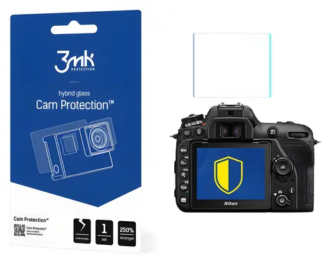 3mk Cam Protection / Ochranné sklo na displej / Nikon D7500