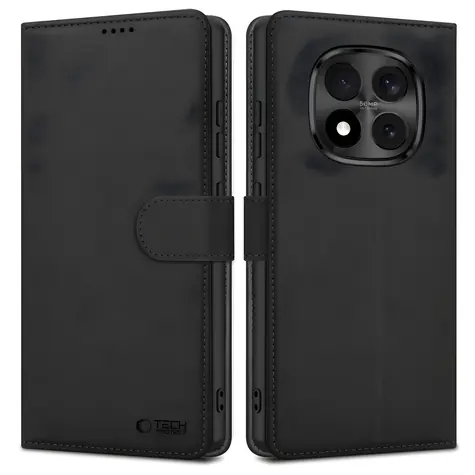 Tech-Protect Wallet Case pro Xiaomi Redmi Note 15 Pro 5G černá / Pouzdro / Peněženkové s klopou
