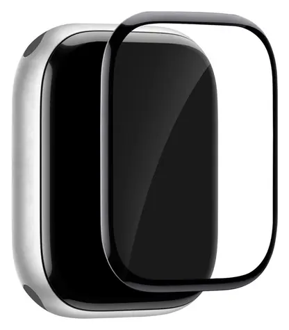 Puro Flexible Shield černá / Ochranná fólie / s aplikátorem / Apple Watch 10/11 46mm