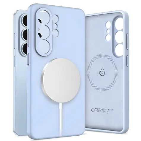 Tech-Protect Silicone MagSafe modrá / Kryt / Samsung Galaxy S26 Ultra / MagSafe / Silikon