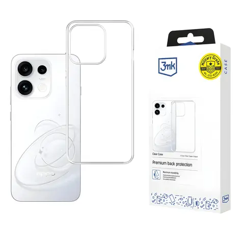 3mk Clear Case čirá / Zadní kryt / Oppo Reno 16 F, Reno 16 FS (CPH2859)