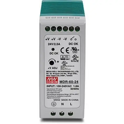 TRENDnet TI-M6024 / Napájecí zdroj / DIN lišta / 24V 2,5A / 60W / -20 až 70°C