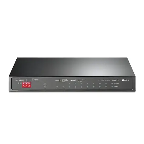 TP-Link TL-SG1210MP / Switch / 10 portů / 8x PoE+ / 123 W / bez ventilátoru