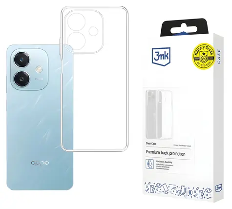 3mk Clear Case čirá / Zadní kryt / Oppo A60 5G