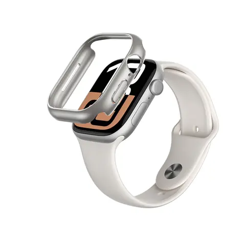 AmazingThing Minimal stříbrná / Kryt / Apple Watch 46mm