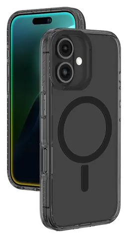 AmazingThing Titan Pro Mag černá / Kryt / Apple iPhone 16 / magnetický kroužek, MagSafe