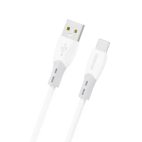 Dudao Datový kabel L25ST / USB-A / USB-C / 5A / 1 m / bílá