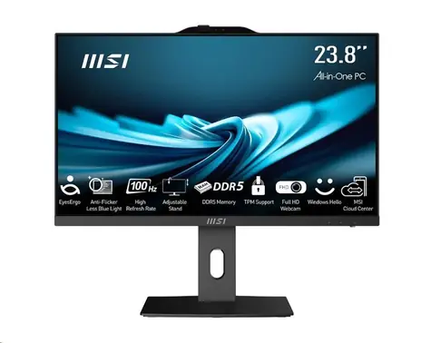 MSI PRO AP242P 14M-1090XEU černá / All-in-one počítač / 23,8