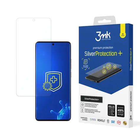 3mk SilverProtection+ pro Motorola Edge 50 Ultra / Ochranná fólie / antimikrobiální