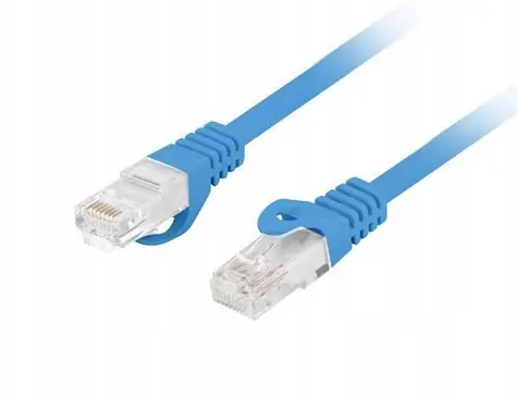 Lanberg Patch kabel CAT6 UTP 15 m modrá / Patch kabel / RJ45-RJ45 / LSZH / Fluke Passed