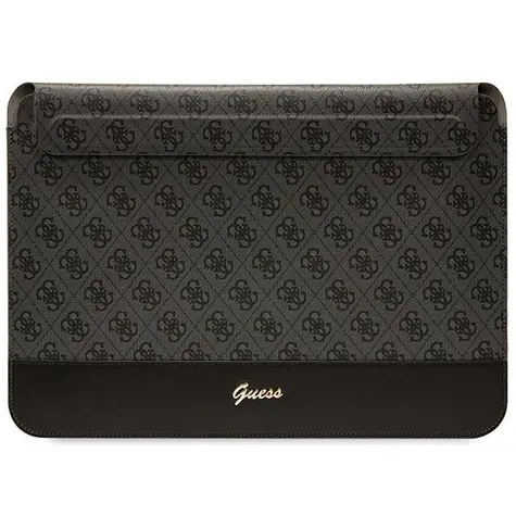 Guess 4G Stripe Metal Logo černá / Pouzdro na notebook / 14
