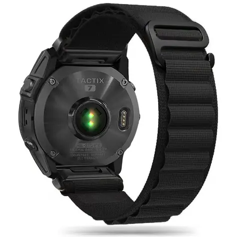 Tech-Protect Nylon Pro černá / Řemínek / Garmin Fenix 3 & 5X & 3HR & 5X Plus & 6X & 6X Pro & 7X