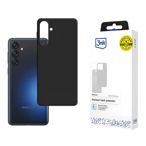 3mk Matt Case Samsung Galaxy M55 černá / Ochranný kryt / Matný povrch