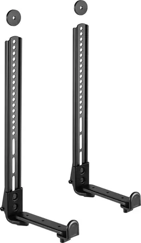 Maclean MC-914 černá / Držák pro soundbar / VESA max. 600x400 / nosnost 15 kg