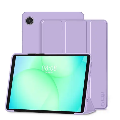 Tech-Protect SmartCase Pen fialová / Pouzdro pro Samsung Galaxy Tab A9/A11 8.7
