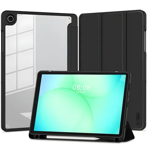 Tech-Protect SC Pen Hybrid černá / Pouzdro pro Samsung Galaxy Tab A9/A11 X110/X115/X133/X135 / schránka na stylus