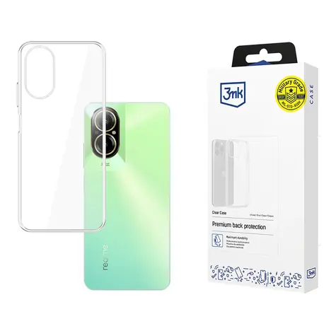 3mk Clear Case čirá / Zadní kryt / Realme C67