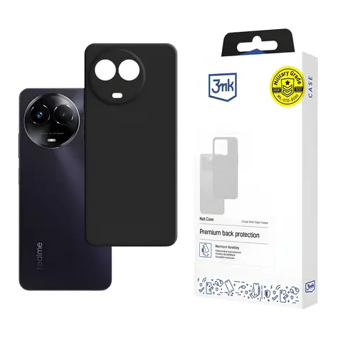 3mk Matt Case Realme C67 5G černá / Ochranný kryt