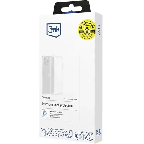 3mk Clear Case čirá / Ochranný kryt / Realme 13 4G