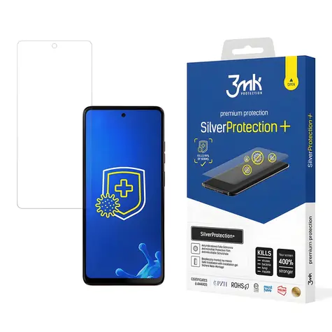 3mk SilverProtection+ ochranná fólie pro Motorola Moto G24 Power / Ochranná fólie / antimikrobiální
