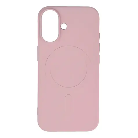 Hurtel Liquid Silicone iPhone 16e/17e růžová / Kryt / Silikon / MagSafe