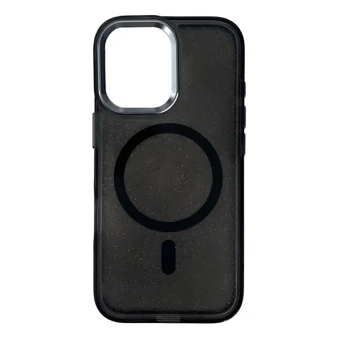 Hurtel Třpytivé pouzdro s MagSafe iPhone 16e/17e černá / Pouzdro / Třpytivé / MagSafe