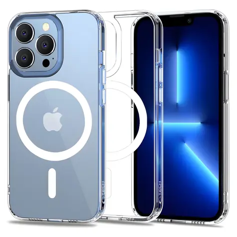 Tech-Protect MagMat čirá / Kryt / Apple iPhone 13 Pro Max / MagSafe / TPU+PC