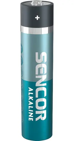 Sencor Alkalická baterie AAA 6 ks / Baterie / alkalická / jednorázová / 1,5V