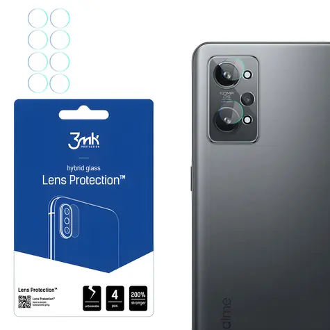 3mk Lens Protection / Sklo na fotoaparát / Realme GT 2 5G / Hybridní / 3ks